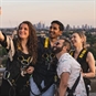 The Dare Skywalk at Tottenham Stadium for Two - Group selfie at the top